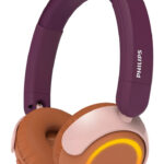 Philips 4000 series TAK4200MP/00 hoofdtelefoon/headset Draadloos Hoofdband Oproepen/muziek Bluetooth Oranje, Paars, Roze