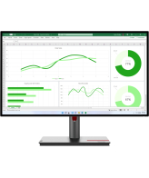 Lenovo ThinkVision P27q-30 computer monitor 68,6 cm (27") 2560 x 1440 Pixels Quad HD LED Zwart