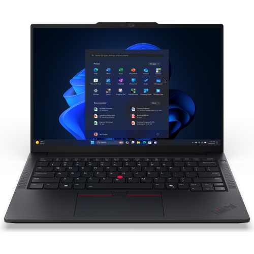 Lenovo ThinkPad E14 Gen 7 (AMD) AMD Ryzen™ 5 230 Laptop 35,6 cm (14") WUXGA 16 GB DDR5-SDRAM 512 GB SSD Wi-Fi 6E (802.11ax) Windows 11 Pro Scandinavisch Zwart