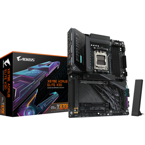 GIGABYTE X870E AORUS ELITE X3D AMD X870E Socket AM5 ATX