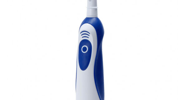 Oral-B AdvancePower Volwassene Roterende-oscillerende tandenborstel Blauw, Wit