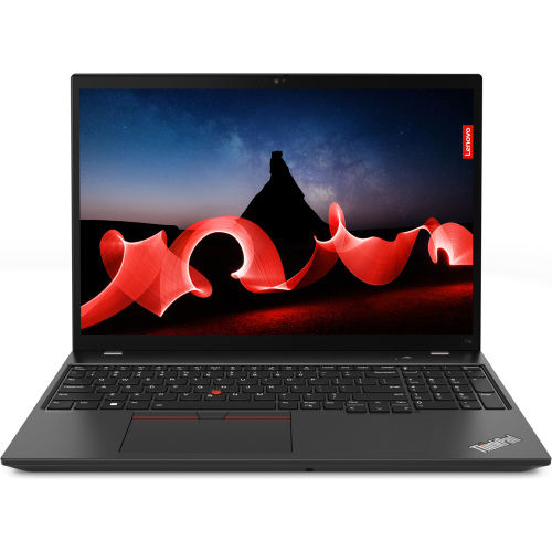 Lenovo ThinkPad T16 Gen 2 (Intel) Intel® Core™ i5 i5-1335U Laptop 40,6 cm (16") WUXGA 16 GB DDR4-SDRAM 256 GB SSD Wi-Fi 6E (802.11ax) Windows 11 Pro Scandinavisch Zwart
