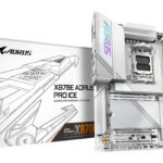 GIGABYTE X870E AORUS PRO ICE moederbord AMD X870E Socket AM5 ATX