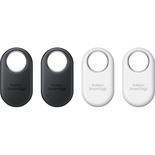Samsung Galaxy SmartTag 2 EI-T5600 4 Per Pack 2x black+ white Item Finder Zwart