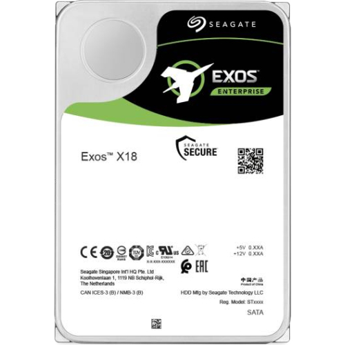 Seagate Enterprise ST18000NM000J interne harde schijf 18 TB 7200 RPM 256 MB 3.5" SATA III