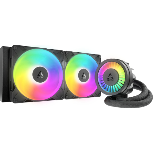 ARCTIC Liquid Freezer III Pro 280 A-RGB Processor Alles-in-één vloeistofkoeler 14 cm Zwart 1 stuk(s)