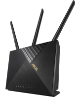ASUS 4G-AX56 draadloze router Gigabit Ethernet Dual-band (2.4 GHz / 5 GHz) Zwart