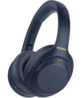 Sony WH1000XM4L.CE7 Hoofdtelefoons Bedraad en draadloos Hoofdband Oproepen/muziek USB Type-C Bluetooth Blauw