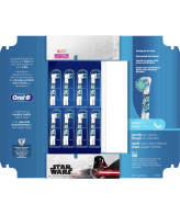 Oral-B Kids Star Wars Opzetborstels Voor Elektrische Tandenborstel , 8 opzetborstels