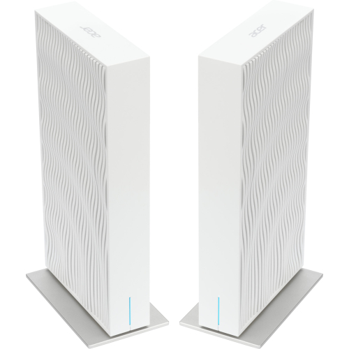 Acer Wave 7, wifi 7 Mesh Router, EU plug, dual pack Dual-band (2.4GHz + 5GHz or 2.4GHz + 6GHz) Wi-Fi 7 (802.11be) 4