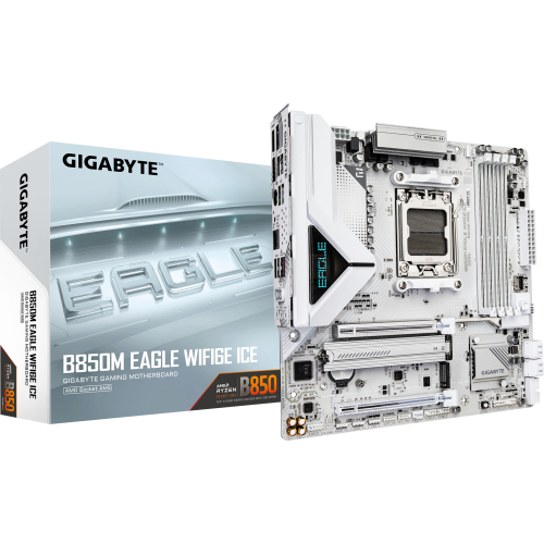 GIGABYTE B850M EAGLE WIFI6E ICE AMD B850 Socket AM5 micro ATX