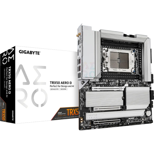GIGABYTE TRX50 AERO D moederbord AMD TRX50 Socket sTR5 Verlengd ATX