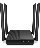 TP-Link ARCHER A64 draadloze router Gigabit Ethernet Dual-band (2.4 GHz / 5 GHz) Zwart