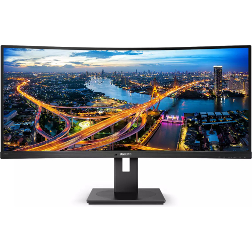 Philips B Line 345B1C/00 computer monitor 86,4 cm (34") 3440 x 1440 Pixels Quad HD LCD Zwart