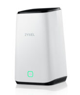 Zyxel FWA510 draadloze router Multi-Gigabit Ethernet Tri-band (2.4 GHz / 5 GHz / 5 GHz) 5G Zwart, Wit