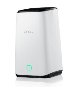 Zyxel FWA510 draadloze router Multi-Gigabit Ethernet Tri-band (2.4 GHz / 5 GHz / 5 GHz) 5G Zwart, Wit