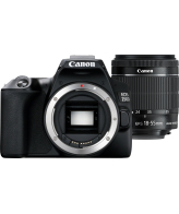 Canon EOS 250D+EF-S 18-55mm SLR camerakit 24,1 MP CMOS 6000 x 4000 Pixels Zwart