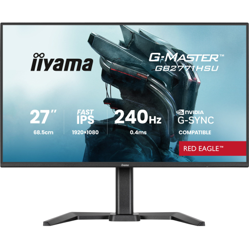 iiyama G-MASTER GB2771HSU-B1 computer monitor 68,6 cm (27") 1920 x 1080 Pixels Full HD Zwart