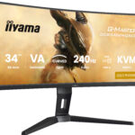 iiyama G-MASTER GCB3486WQSCP-B1 computer monitor 86,4 cm (34") 3440 x 1440 Pixels UltraWide Quad HD Zwart