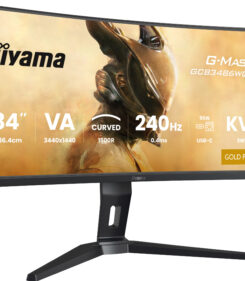 iiyama G-MASTER GCB3486WQSCP-B1 computer monitor 86,4 cm (34") 3440 x 1440 Pixels UltraWide Quad HD Zwart