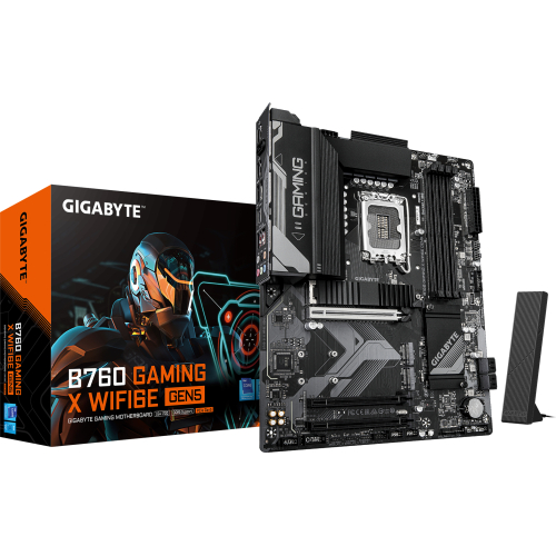 GIGABYTE B760 GAMING X WIFI6E GEN5 Intel B760 LGA 1700 ATX