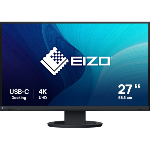 EIZO FlexScan EV2740S-BK computer monitor 68,6 cm (27") 3840 x 2160 Pixels 4K Ultra HD LCD Zwart