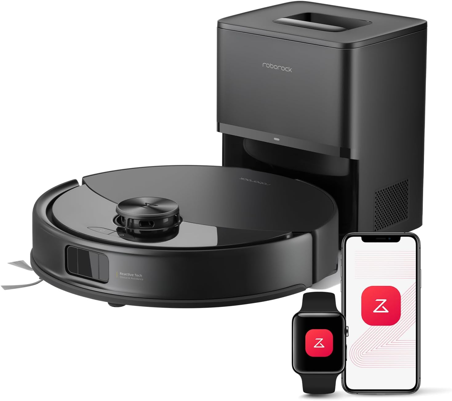 Roborock Q10 VF+ 0,5 l Zwart