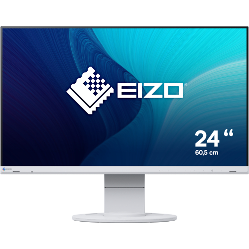 EIZO FlexScan EV2460-WT computer monitor 60,5 cm (23.8") 1920 x 1080 Pixels Full HD LCD Wit