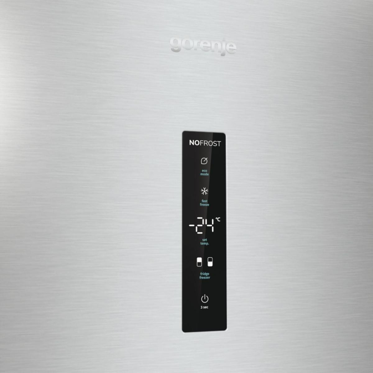 Gorenje G600 NRK620CA2XL4 Vrijstaand 331 l Grijs, Roestvrijstaal, Donkergrijs - Afbeelding 12