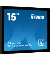 iiyama TF1534MC-B7X computer monitor 38,1 cm (15") 1024 x 768 Pixels XGA LED Touchscreen Multi-gebruiker Zwart
