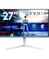 Philips Evnia 6000 27M2N6501L/00 computer monitor 67,3 cm (26.5") 2560 x 1440 Pixels Quad HD QD-OLED Wit