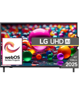 LG 43UA74003LB tv 109,2 cm (43") 4K Ultra HD Smart TV Wifi Zwart