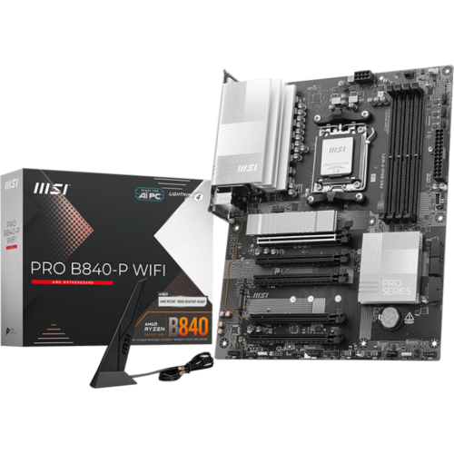 MSI PRO B840-P WIFI moederbord AMD B840 Socket AM5 ATX