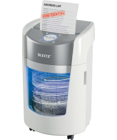 Leitz IQ OptiMax Small Office 350 papiervernietiger Microversnippering 58 dB 22,3 cm Grijs, Wit