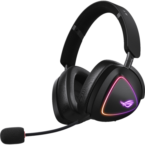 ASUS ROG DELTA II Headset Bedraad en draadloos Hoofdband Gamen USB Type-C Bluetooth Zwart