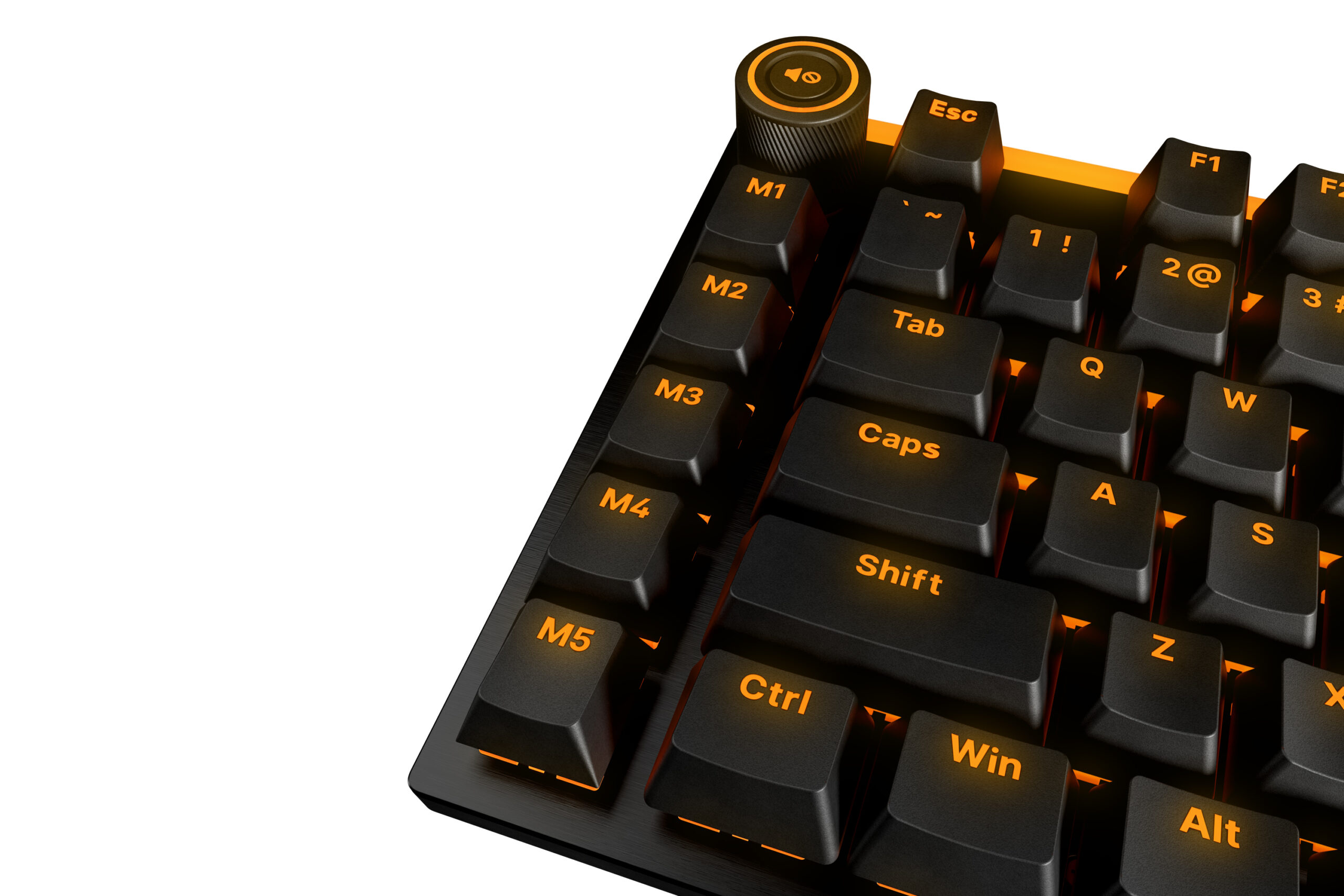 be quiet! Light Mount Silent Tactile US ANSI toetsenbord Gamen USB QWERTY Amerikaans Engels Zwart - Afbeelding 5