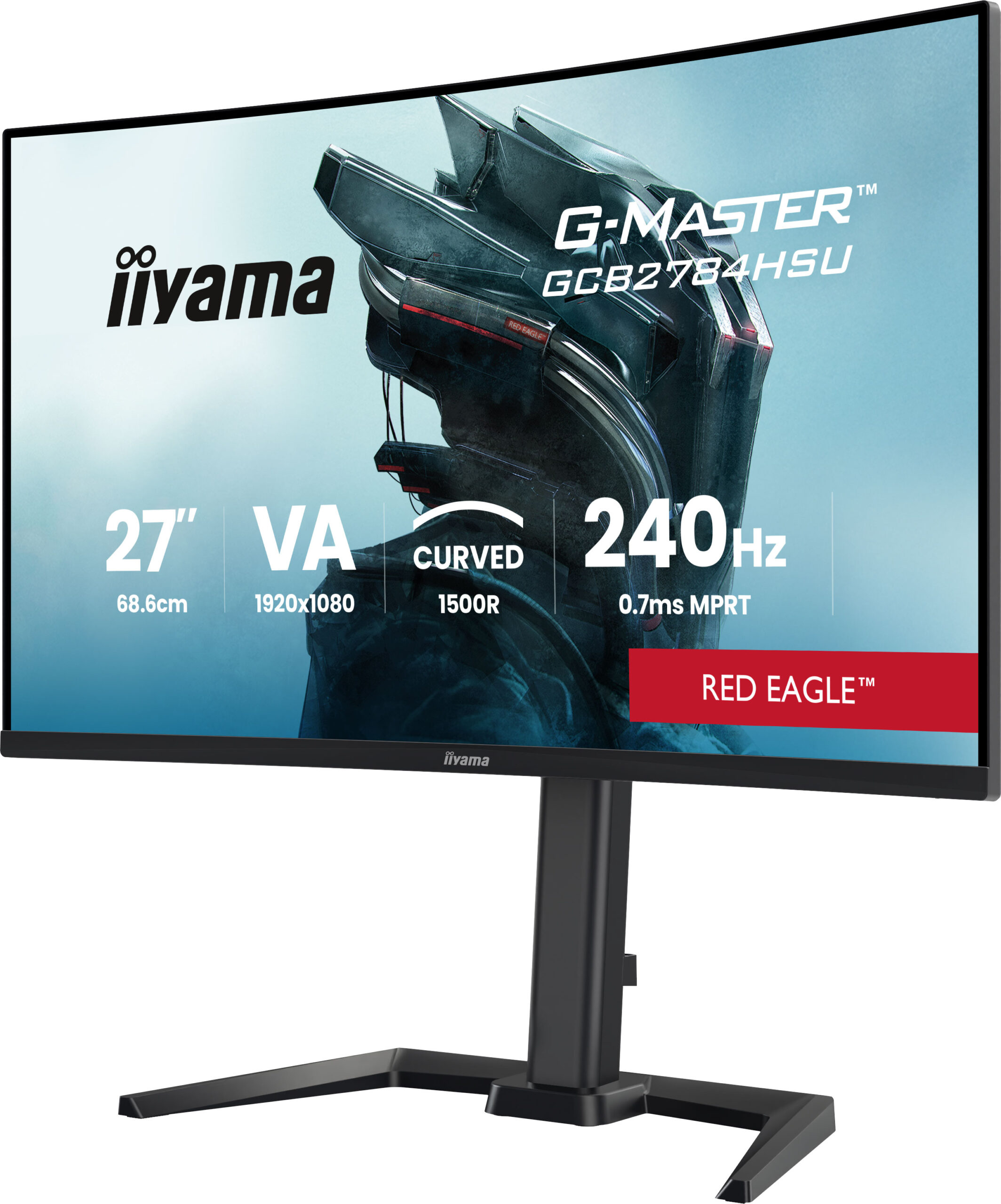 iiyama G-MASTER GCB2784HSU-B1 27" 240Hz computer monitor 68,6 cm (27") 1920 x 1080 Pixels Zwart - Afbeelding 6
