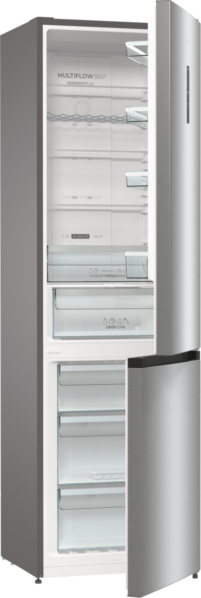 Gorenje G600 NRK620CA2XL4 Vrijstaand 331 l Grijs, Roestvrijstaal, Donkergrijs - Afbeelding 2