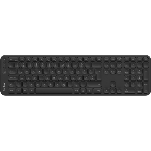 Contour Design Balance toetsenbord Kantoor RF-draadloos + Bluetooth QWERTZ Duits Zwart