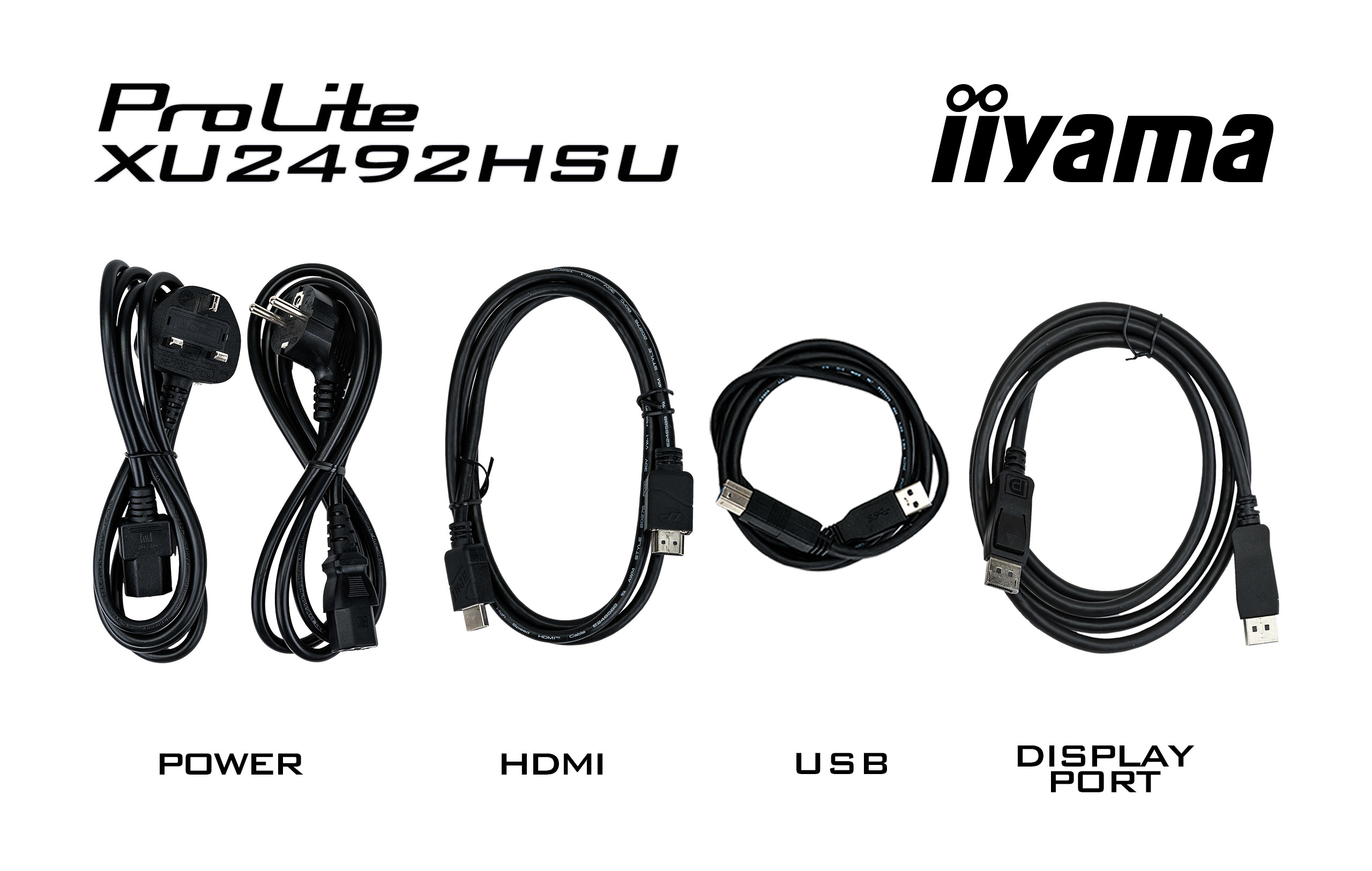 iiyama ProLite XU2492HSU-B6 computer monitor 60,5 cm (23.8") 1920 x 1080 Pixels Full HD LED Zwart - Afbeelding 14