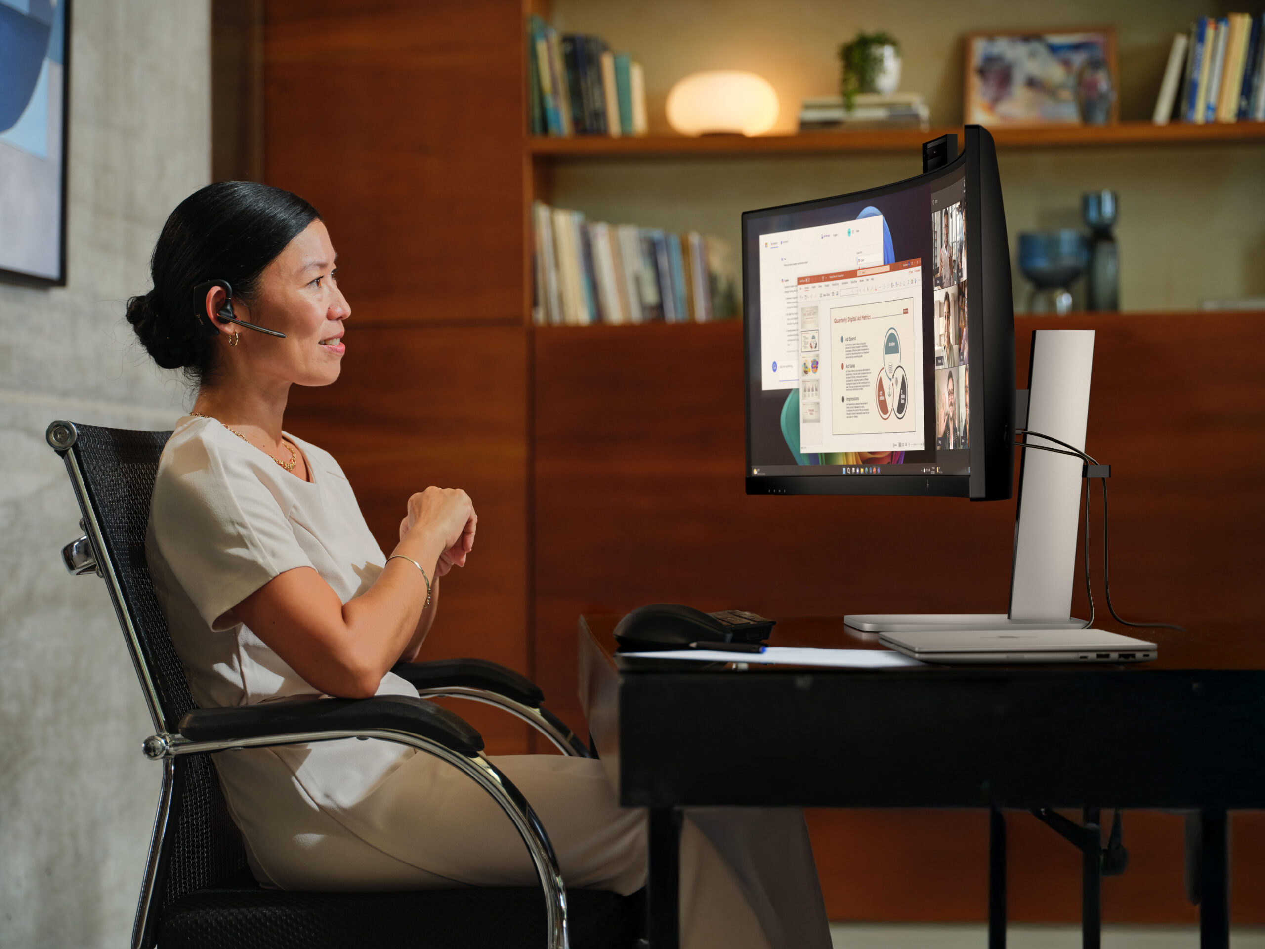HP Series 5 Pro Serie 5 Pro 49 inch DQHD Conferencing Monitor - 549pm - Afbeelding 12