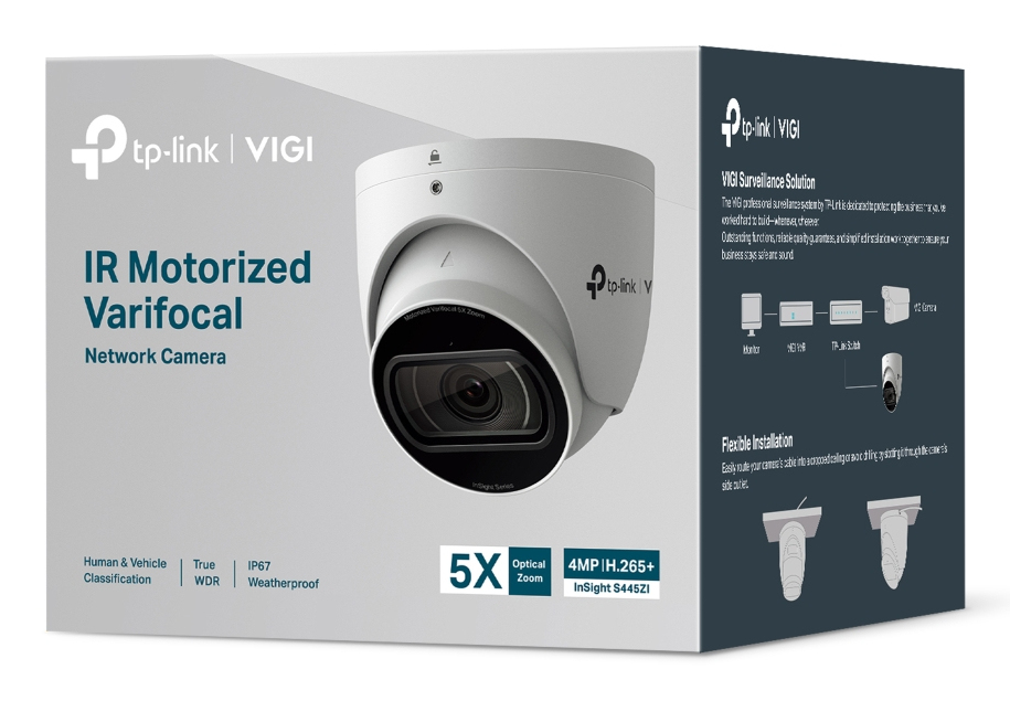 TP-Link VIGI InSight S445ZI Turret IP-beveiligingscamera Buiten 2688 x 1520 Pixels Plafond - Afbeelding 4
