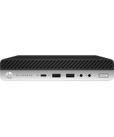 T1A HP EliteDesk 800 G5 Refurbished Intel® Core™ i5 i5-9500T 8 GB DDR4-SDRAM 512 GB SSD Windows 11 Pro Mini PC Zwart, Zilver