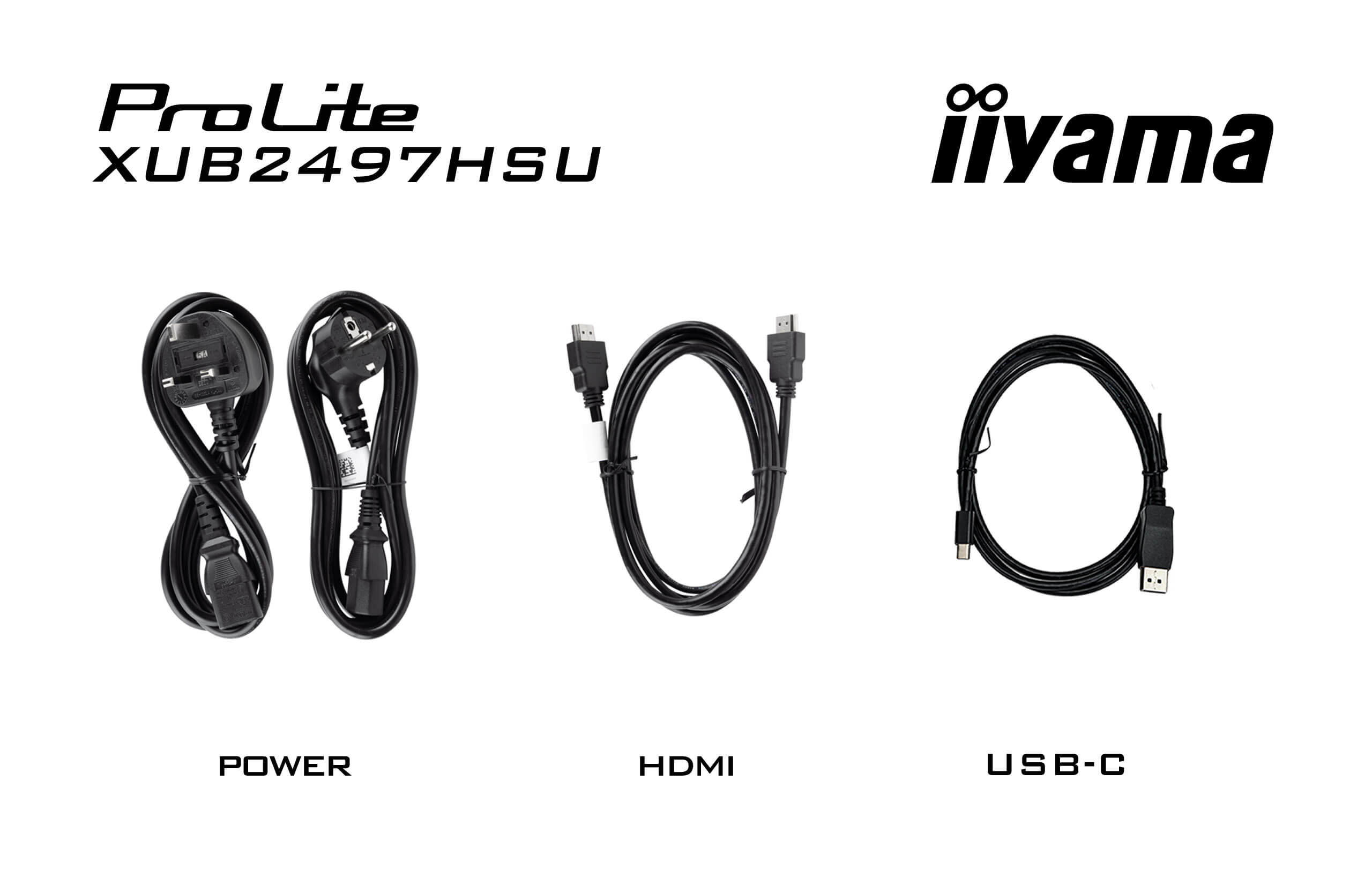 iiyama ProLite XUB2497HSN-B2 computer monitor 60,5 cm (23.8") 1920 x 1080 Pixels Full HD LED Zwart - Afbeelding 14