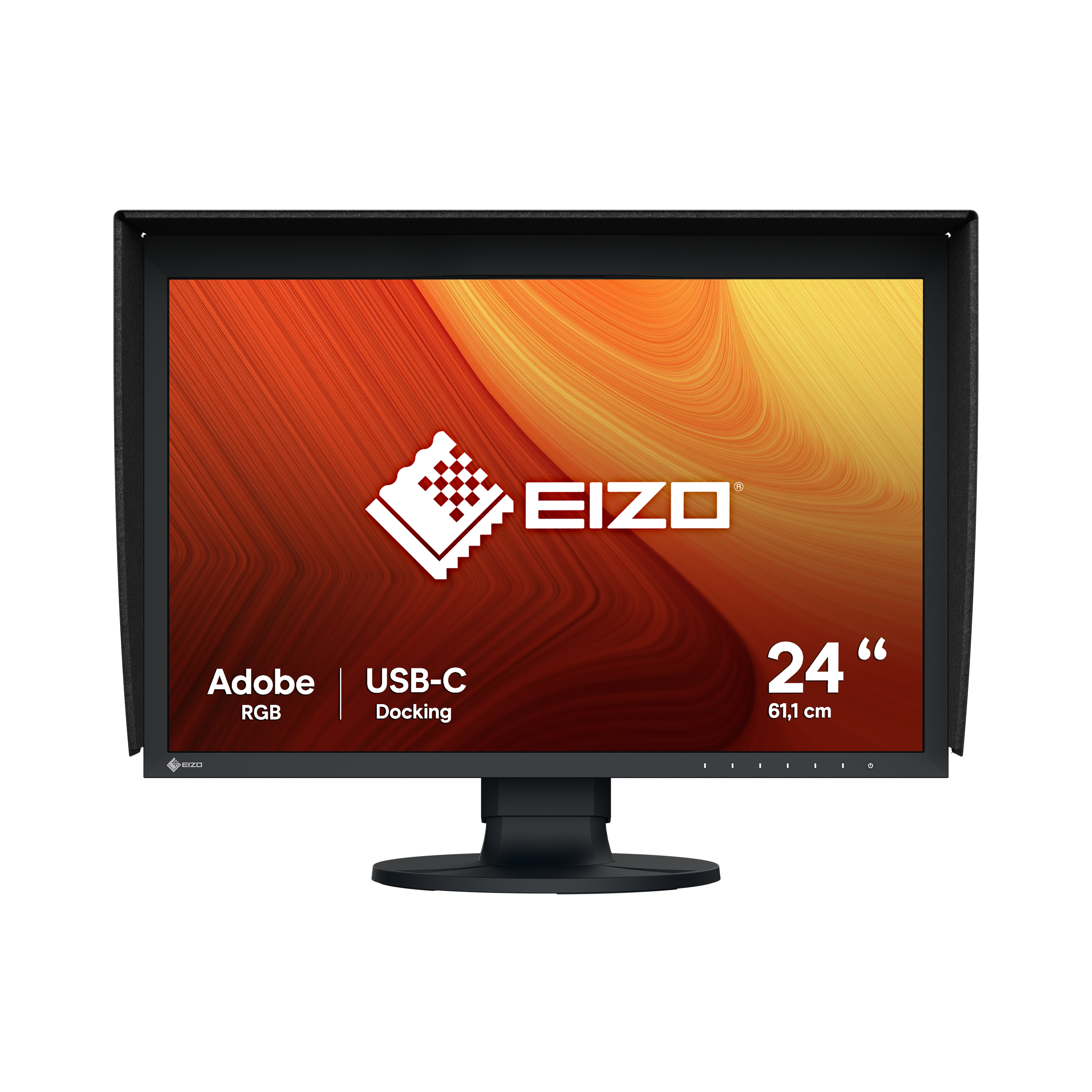 EIZO ColorEdge CG2400S computer monitor 61,2 cm (24.1") 1920 x 1200 Pixels WUXGA LCD Zwart