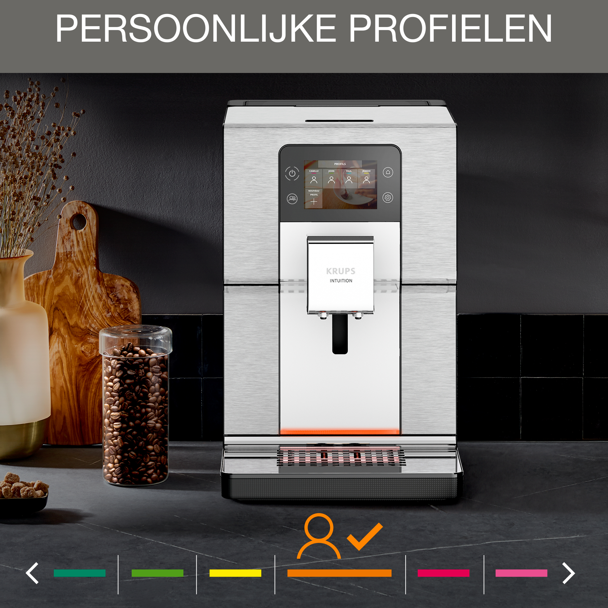 Krups Intuition Experience+ EA877D volautomatische koffiemachine - Afbeelding 5