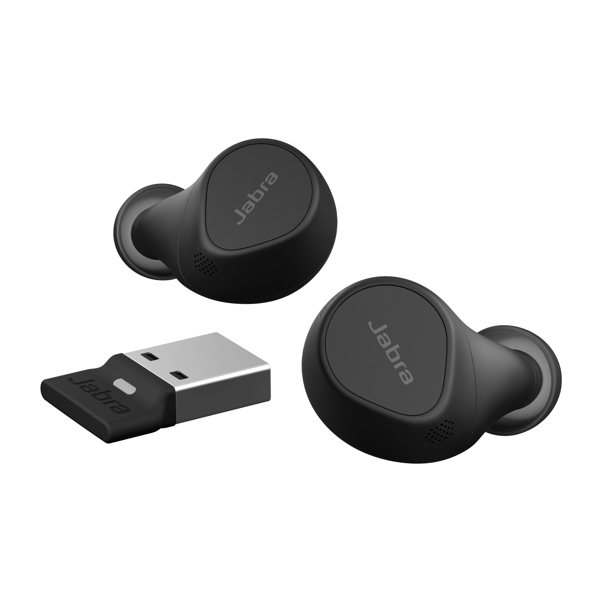 Jabra Evolve2 Buds Headset True Wireless Stereo (TWS) In-ear Oproepen/muziek Bluetooth Zwart - Afbeelding 2