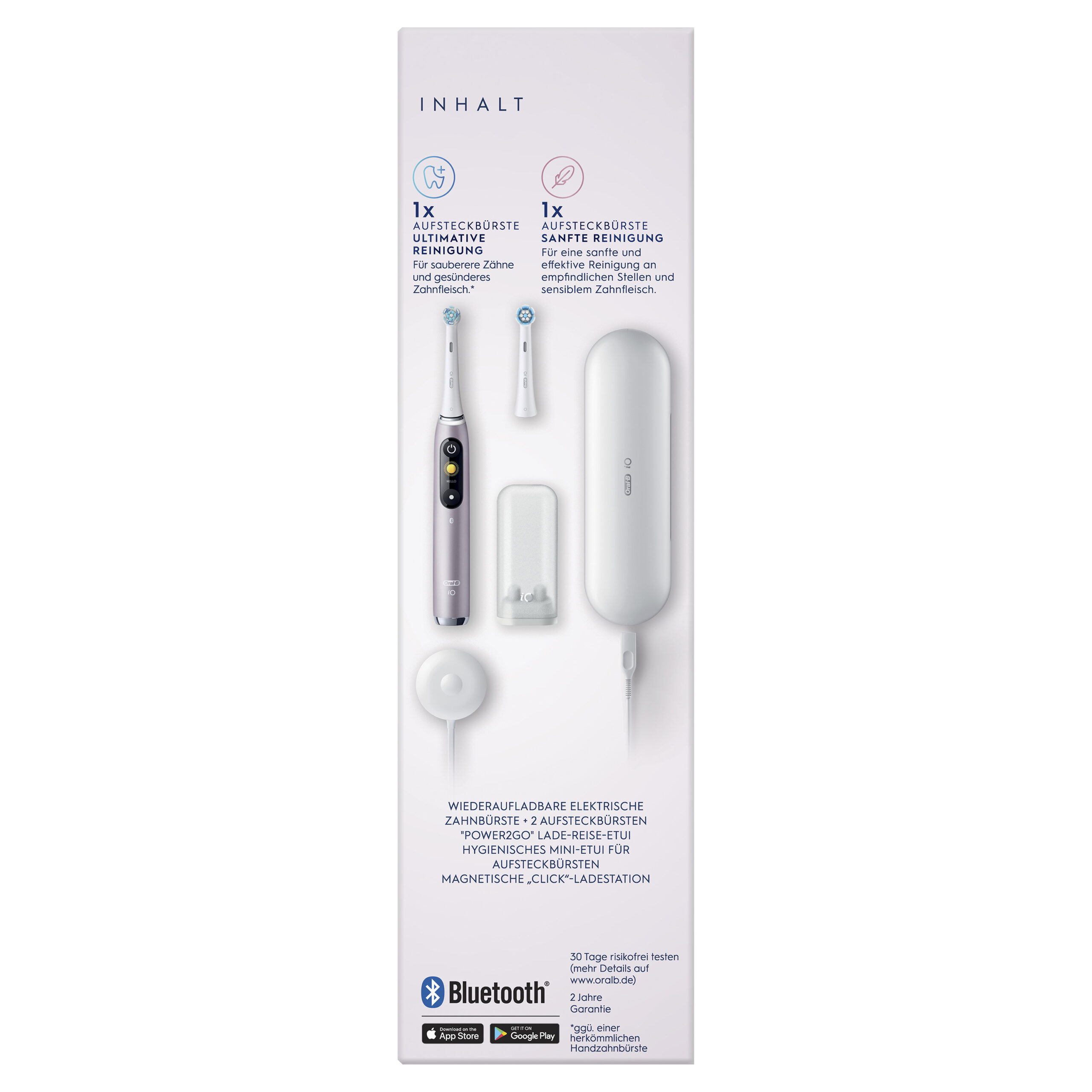 Oral-B iO Series 9n Volwassene Roterende-oscillerende tandenborstel Roze - Afbeelding 9