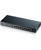 Zyxel GS1900-8 Managed L2 Gigabit Ethernet (10/100/1000) Zwart