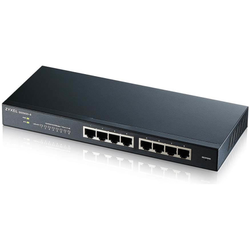 Zyxel GS1900-8 Managed L2 Gigabit Ethernet (10/100/1000) Zwart